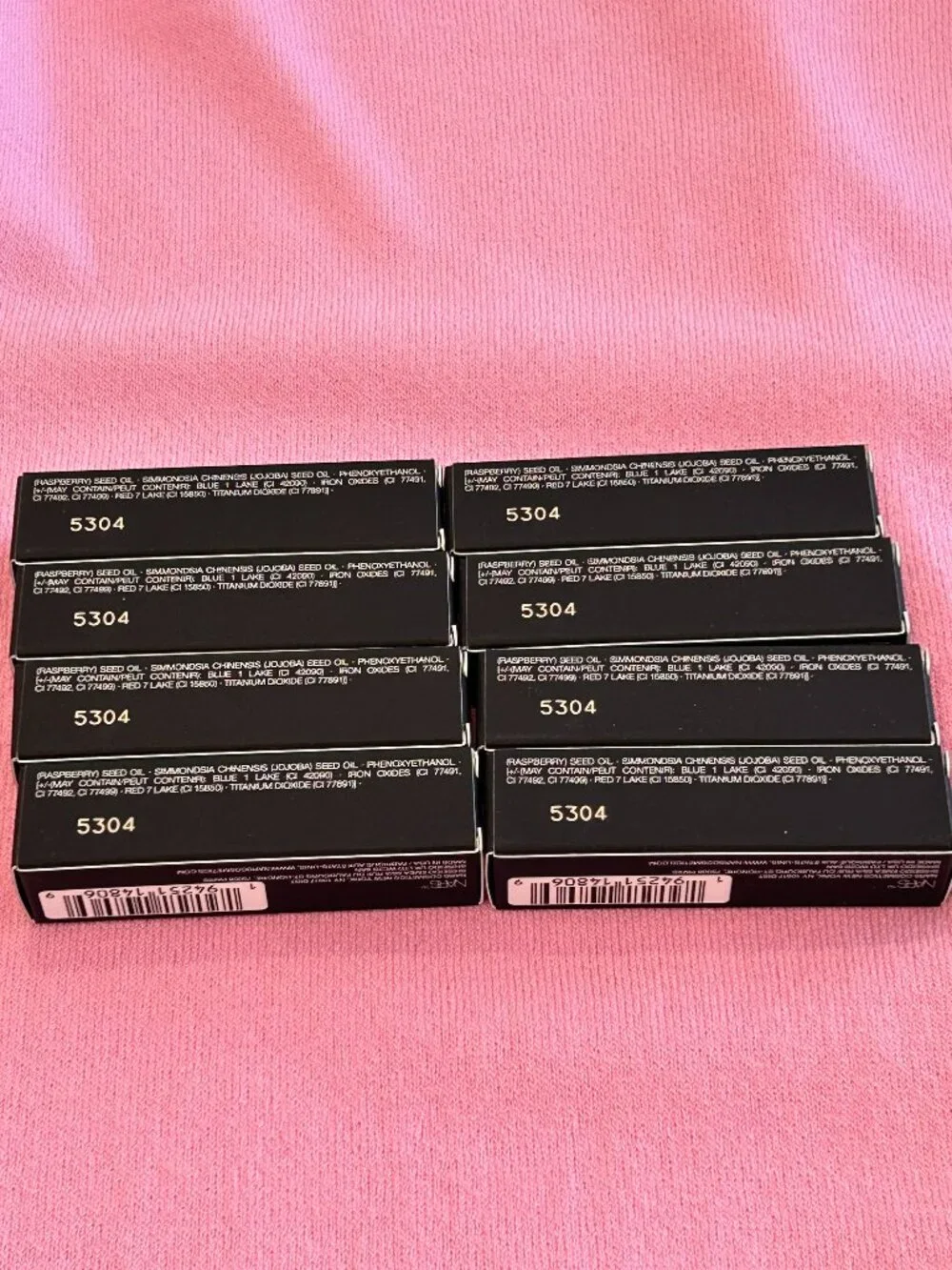 NARS Set of 8 Afterglow Lip Shine Lip Gloss 8 count